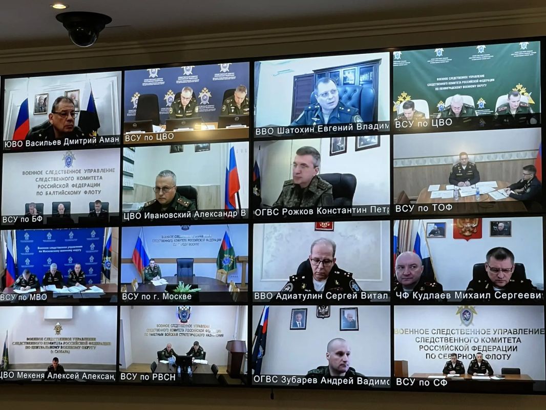 В ГВСУ СК России подведены итоги работы военных следственных органов за девять месяцев 2026 года В ГВСУ СК России подведены итоги работы военных следственных органов за девять месяцев 2026 года