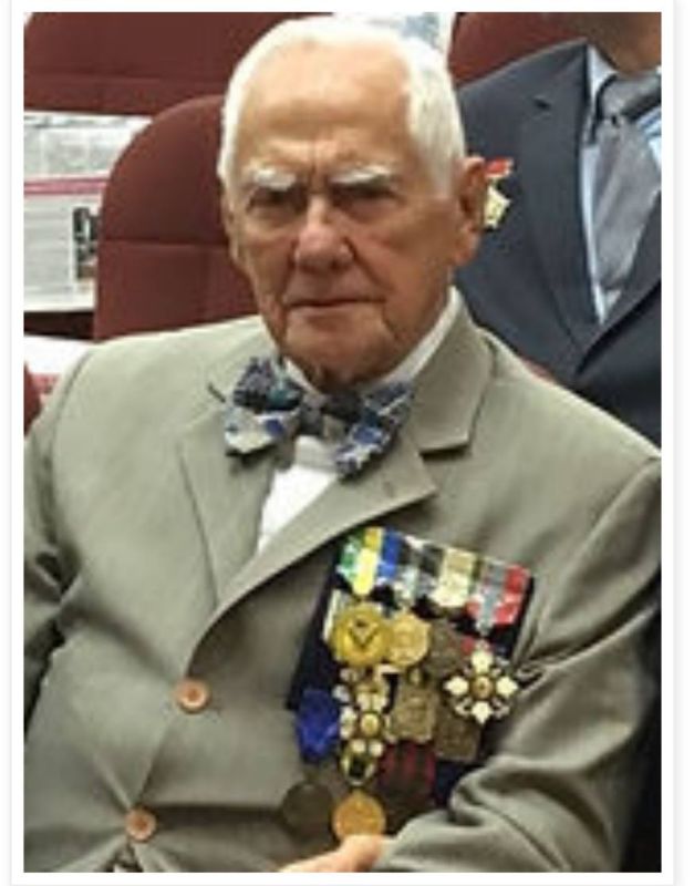О кончине ветерана Второй мировой войны Мелхиседека Афонсу де Карвалью