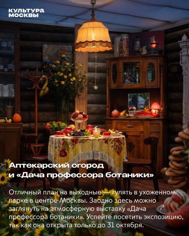 Собрали идеи для тех, кто хочет провести эти выходные красиво и со вкусом Собрали идеи для тех, кто хочет провести эти выходные красиво и со вкусом