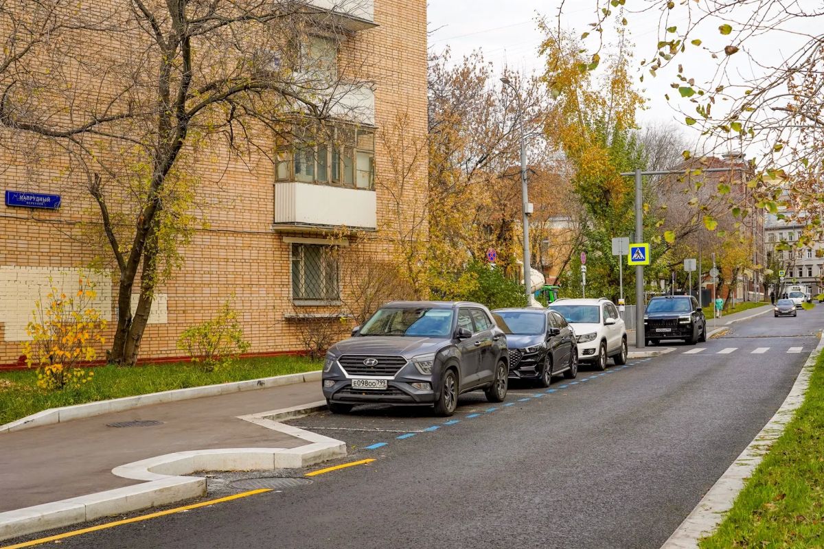 Завершили комплексный ремонт в Напрудном переулке #ЦАО Завершили комплексный ремонт в Напрудном переулке #ЦАО
