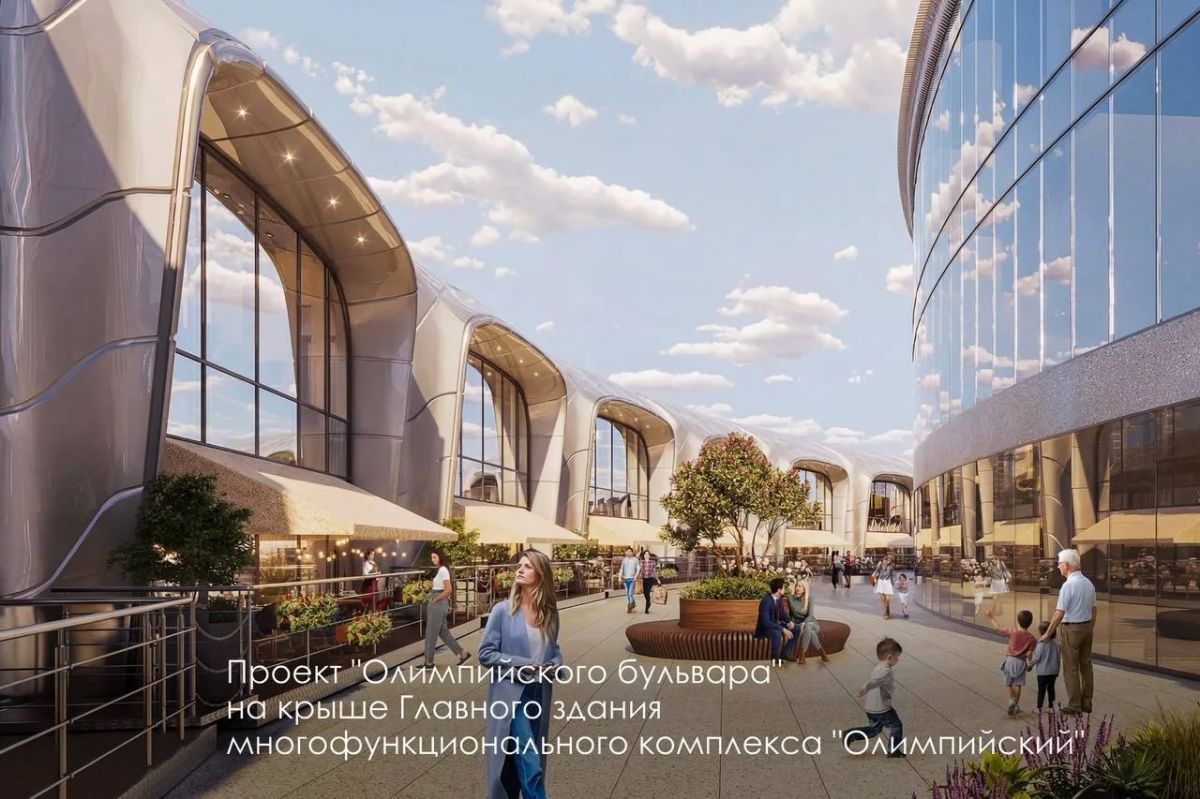 Реконструкцию спорткомплекса «Олимпийский» завершат уже в следующем году