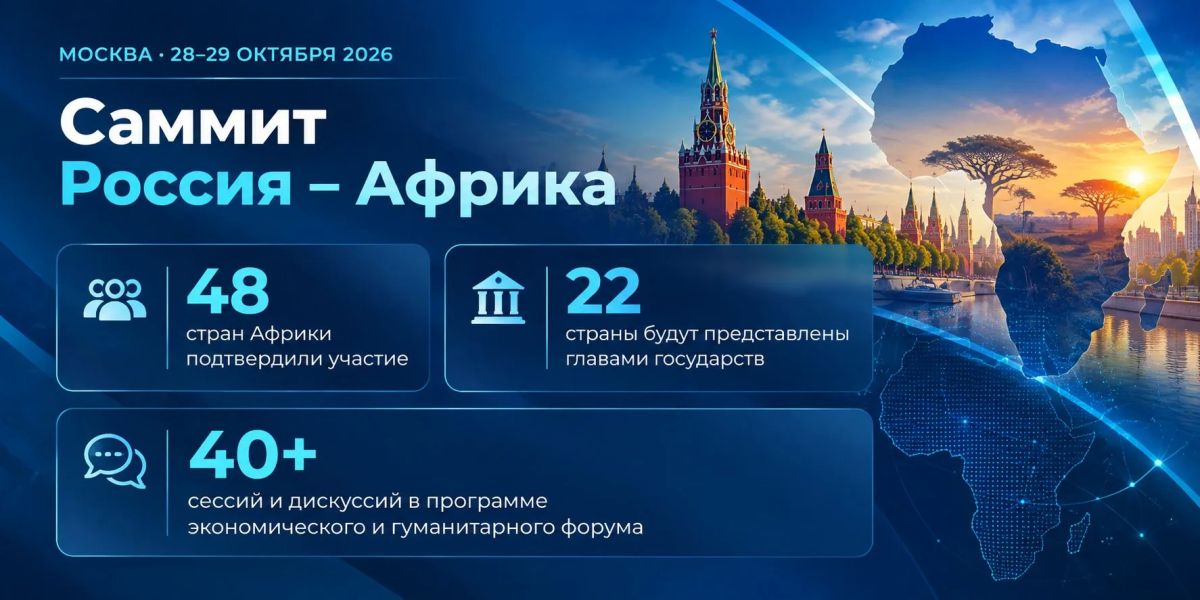 Москва примет третий саммит «Россия – Африка»