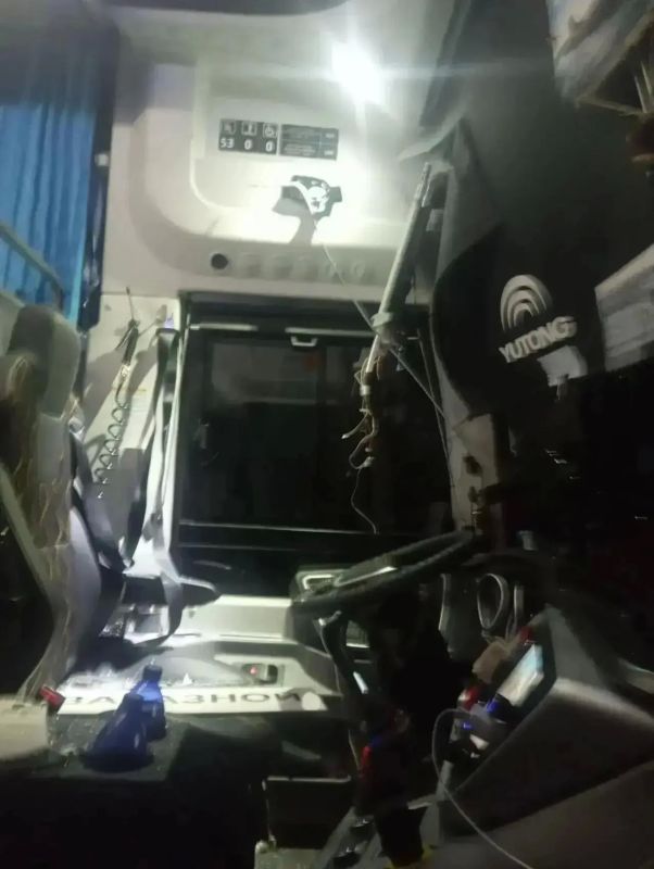 ВСУ ударили по пассажирскому автобусу, следовавшему из Симферополя в Москву