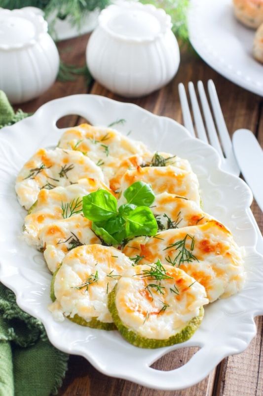 Кабачки с сыром: простой и вкусный рецепт для всей семьи