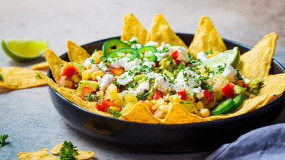 Пышные салаты с крабовыми палочками